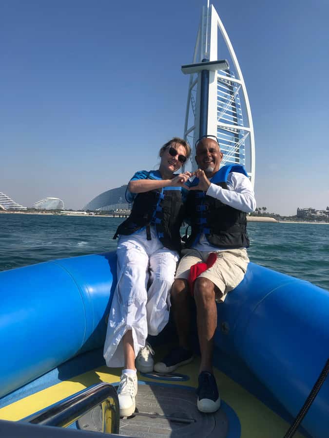 Dubai: Guided Speedboat Tour with City Sights & Ice Cream. - Entering the Nemo marina: where your Dubai sunset starts