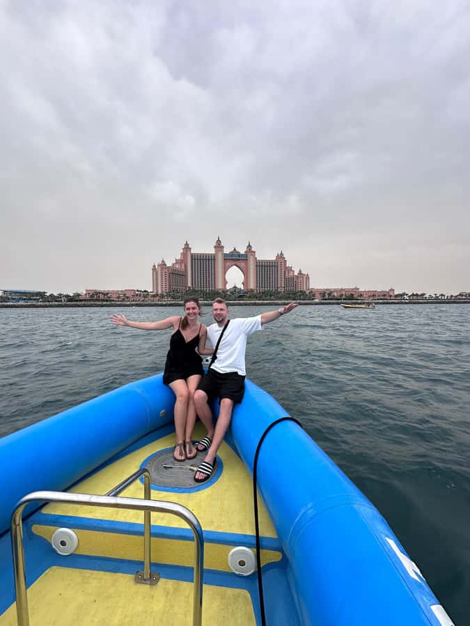 Dubai: Guided Speedboat Tour with City Sights & Ice Cream. - Ain Dubai in 5 minutes: a quick photo break, not the main event