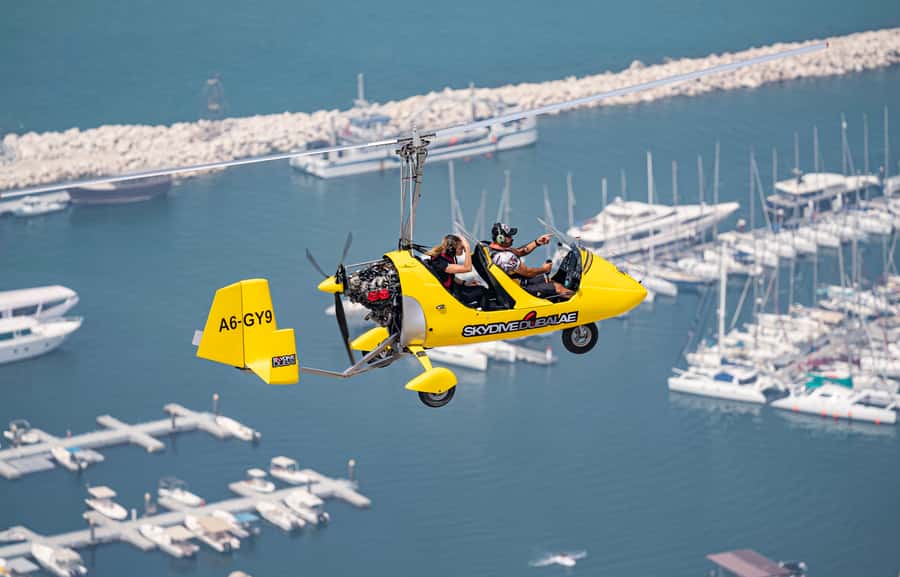 Dubai: Gyrocopter Introductory Flight - Key things I’d plan around