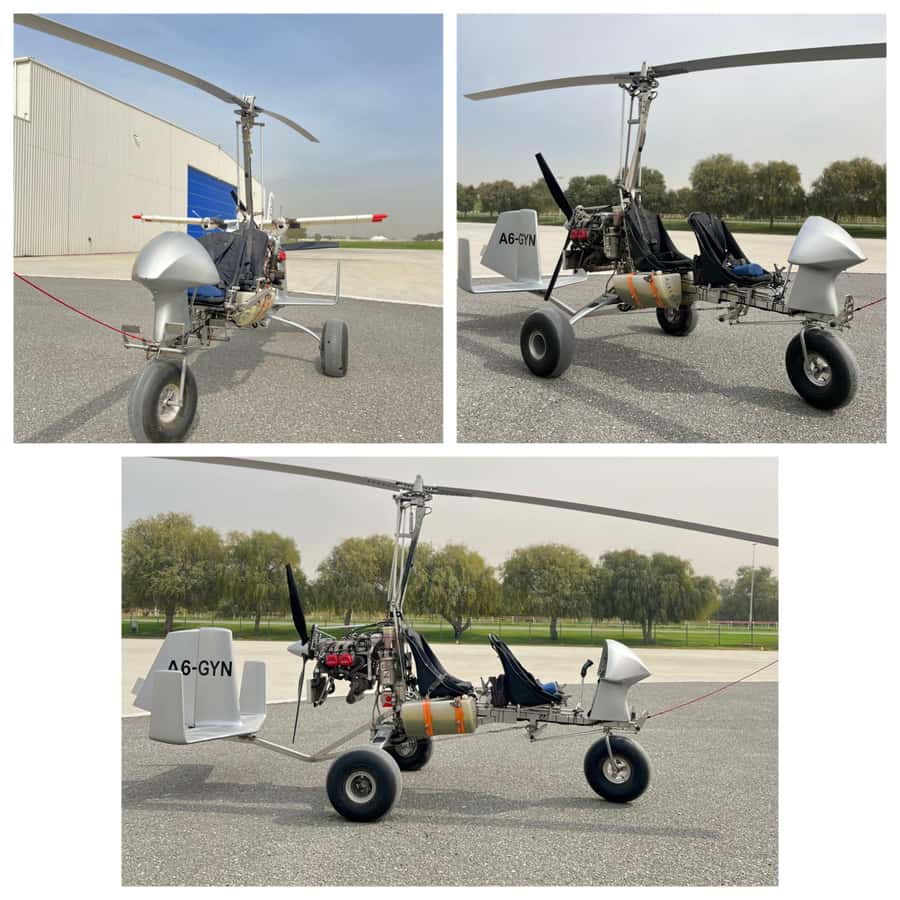Dubai: Gyrocopter Introductory Flight - The Video and Photo Package: Included, Edited, and Limited