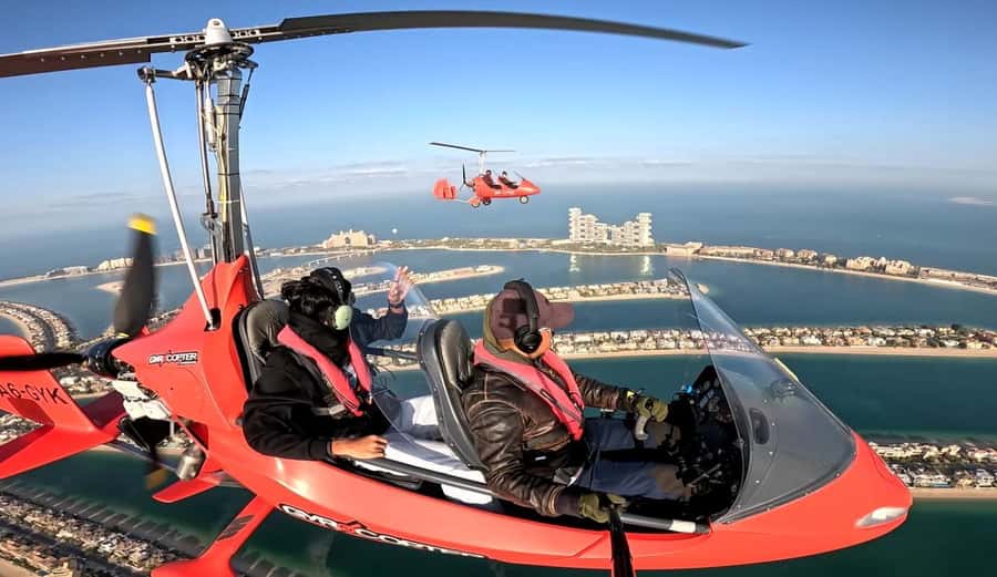 Dubai: Gyrocopter Introductory Flight - Getting Your Booking Names and Documents Right