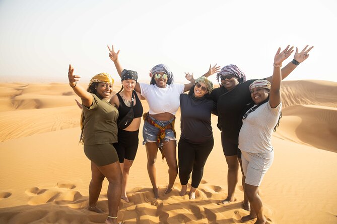 Dubai Half-day Red Dunes bashing with Sandboarding, Camel &Falcon - Key points before you go