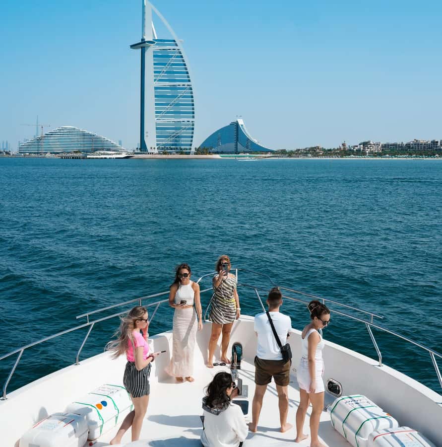 Dubai Harbor: Luxury Yacht Tour with BBQ Options - The audio guide: how it turns scenery into a guided experience