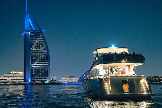 Dubai Harbour Luxury Yacht Tour with BBQ & Drinks - Entering Dubai Harbour Yacht Club, Then Letting Dubai Roll Past