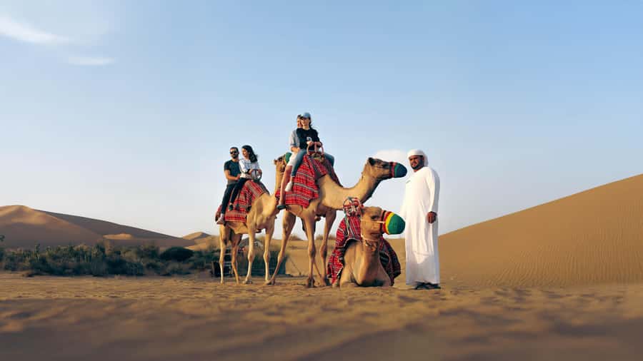 Dubai: Heritage Camel Desert Safari with Traditional Dinner - Setting Off From Dubai: Timing, Pickup, and the Desert Drive