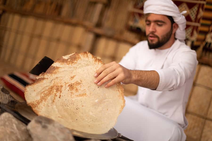 Dubai: Heritage Camel Desert Safari with Traditional Dinner - Bread-Making, Henna, Yola, and Drumming: Culture You Can See Up Close