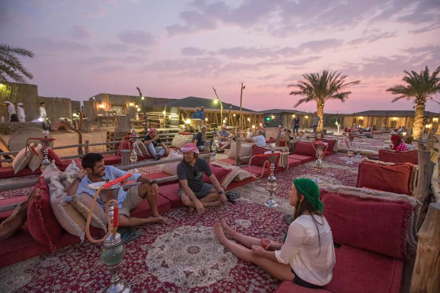Dubai: Heritage Camel Desert Safari with Traditional Dinner - The 4-Course Emirati Dinner Under the Stars, Plus Shisha