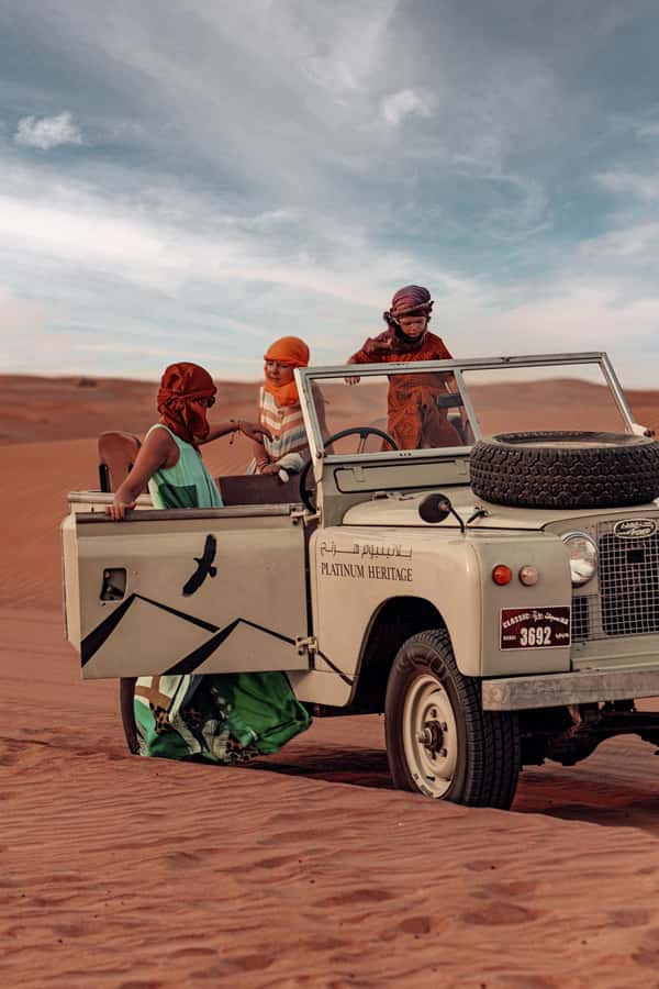 Dubai: Heritage Safari in Vintage Land Rover with Dinner - What the 7-Hour Schedule Feels Like in Real Life