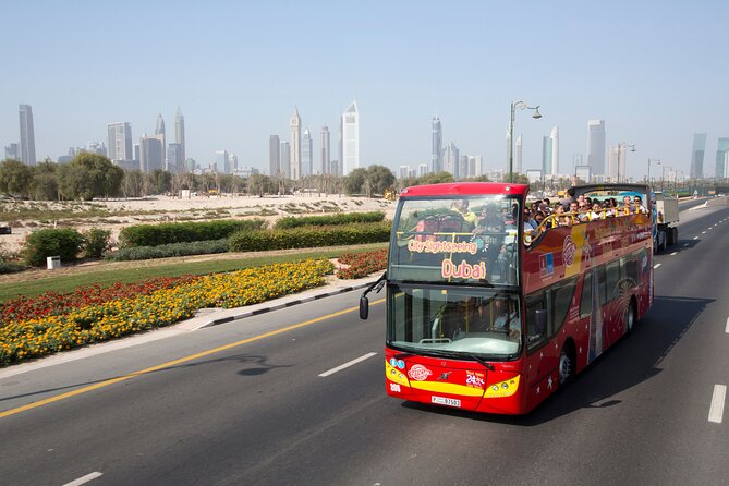 Dubai HOHO Bus Tour, Dhow Cruise & Lost Chambers Aquarium Options - Abra by Dubai Creek and Old Souk connections