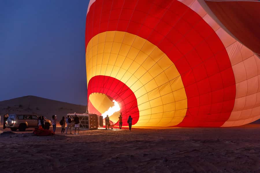 Dubai: Hot Air Balloon Ride & Falcon Show Over the Desert - Quick Hits Before You Go