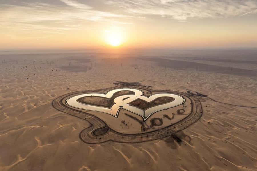 Dubai: Hot Air Balloon with Camel, ATV, & Horse Ride Options - Sunrise in the Dubai desert, from balloon height to camp moments