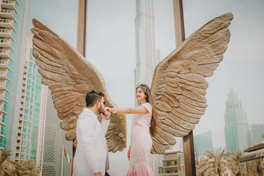 Dubai: Iconic Burj Khalifa Pre-Wedding Photoshoot - Why a Burj Khalifa pre-wedding session feels different