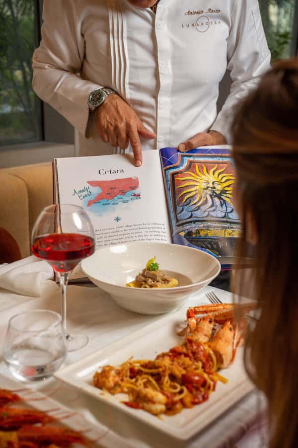 Dubai: Italian Gourmet Experience at Lunarossa - The Lunarossa Setting: Italian Music, Real Restaurant Feel