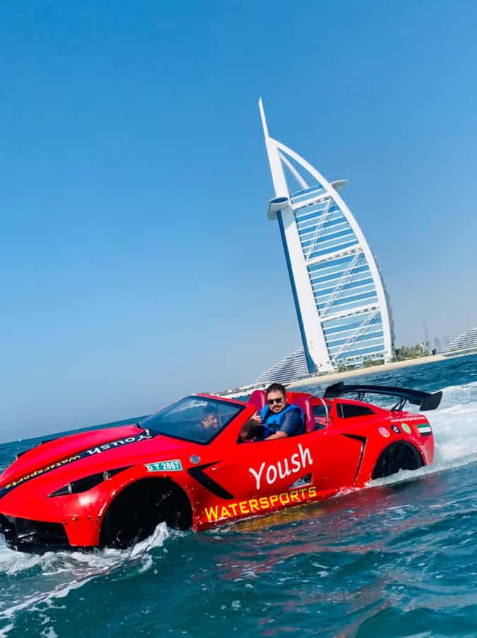 Dubai: Jet Ski 30Min & 30Min Jet Car Burj Al Arab Adventure - Getting to Yoush Water Sports, and finding the start fast