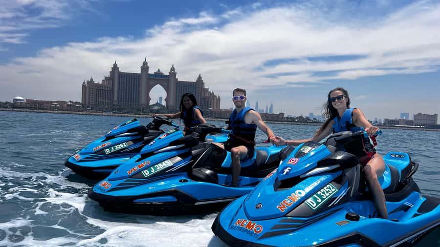 Dubai: Jet Ski to Atlantis with Videos, Photos and Ice Cream - Jet Ski to Atlantis, Burj Al Arab, and the Palm: what makes this route special