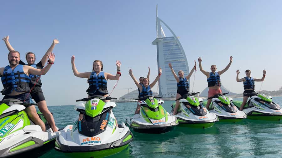 Dubai: Jet Ski to Atlantis with Videos, Photos and Ice Cream - Ice cream and the marina café discount: the fun wrap-up