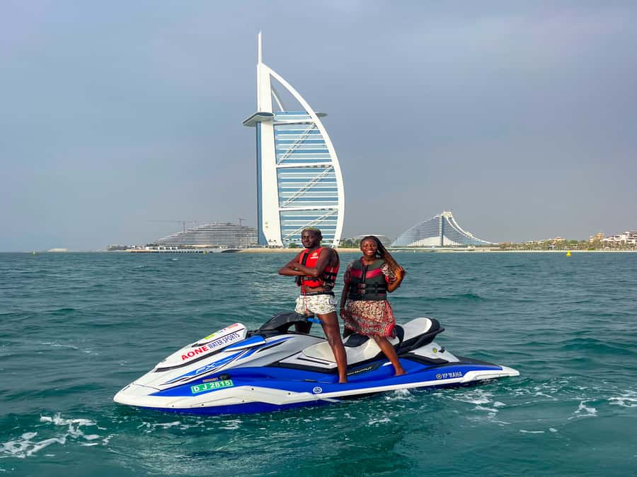 Dubai: Jet Ski to Burj Al Arab included Photos and Videos - Photo stops by Burj Al Arab (why the camera package matters)