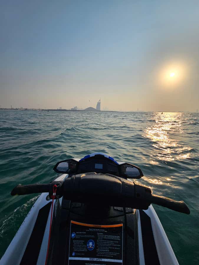 Dubai: Jet Ski to Burj Al Arab included Photos and Videos - Jet ski sharing rules: 2 people, 1 machine, and how to plan your group