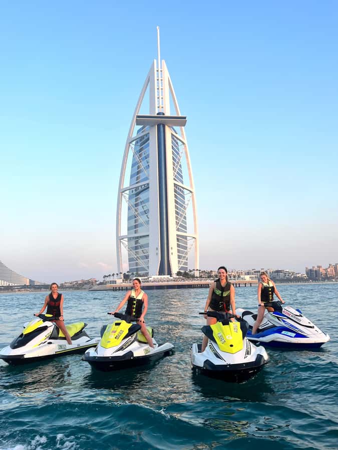 Dubai: Jet Ski to Burj Al Arab included Photos and Videos - What you get at the end: finishing back at the meeting point