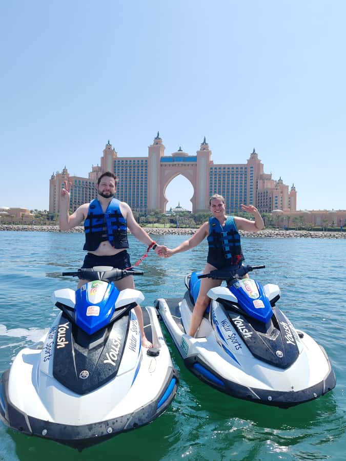 Dubai: Jet Ski Tour of Burj Al Arab & Atlantis the Palm - Jumeirah Beach Hotel pass: the softer coastal contrast