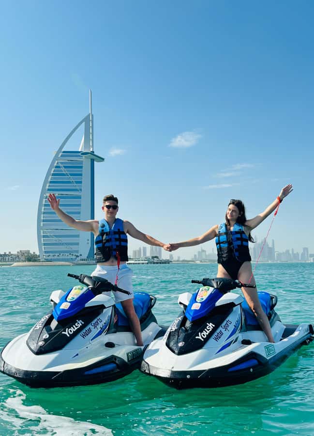 Dubai: Jet Ski Tour of Burj Al Arab & Atlantis the Palm - Atlantis The Royal: the newer, glossier viewpoint