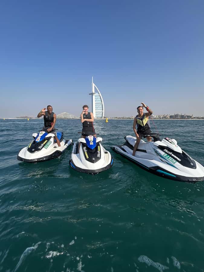 Dubai: Jet Ski Tour of Burj Al Arab with Photos - Where you start at P&O Marina, and how the ride gets organized