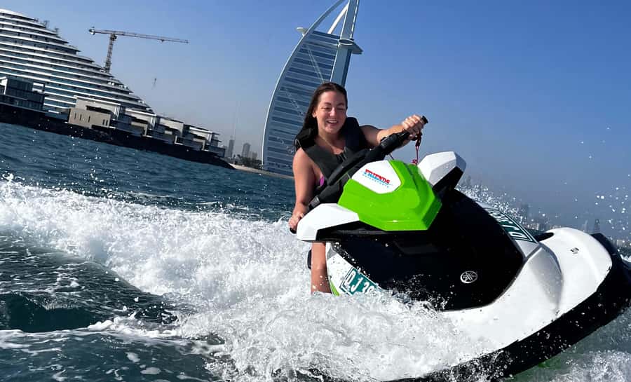 Dubai: Jet Ski Tour to Burj Al Arab and Atlantis - The route on the water: Burj Al Arab, Atlantis, and Palm Jumeirah
