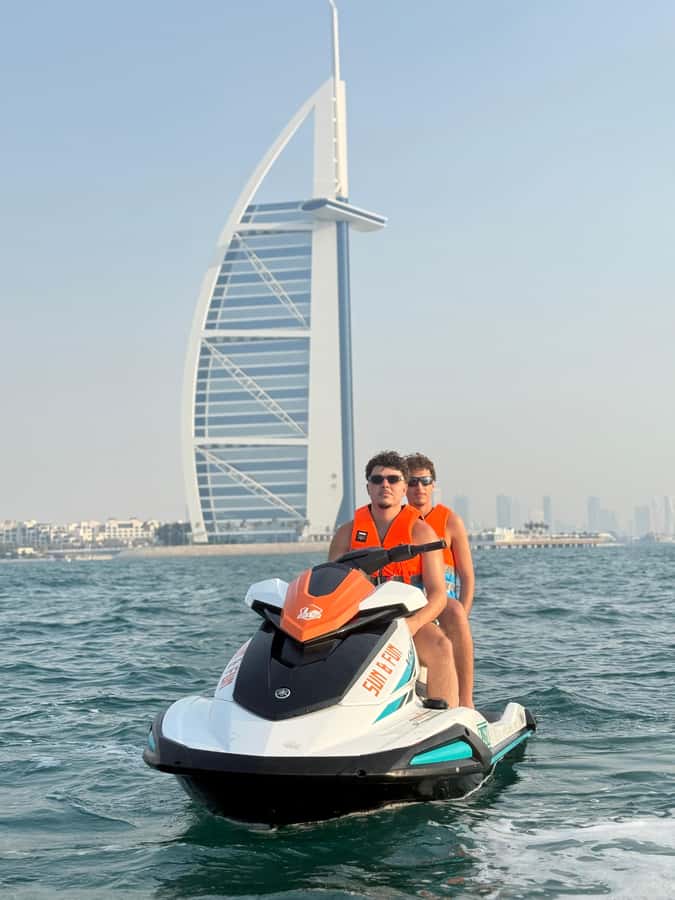 Dubai jet ski: visit the Burj al Arab and Atlantis with photos and videos - Royal Atlantis: a second Dubai luxury icon from the water