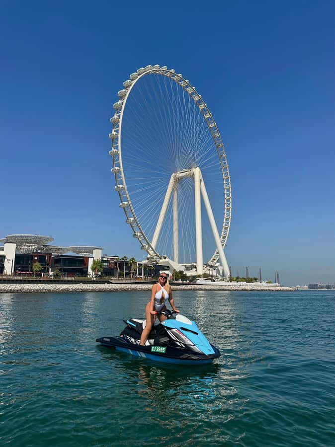 Dubai: Jetski Tour to Dubai Eye, JBR, Palm & Burj Al Arab - Safety, Control, and First-Time Rider Comfort