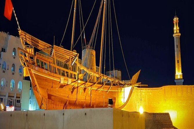 Dubai Layover Night Experience | See the City of Lights - Al Fahidi Historical Neighbourhood, Old Dubai in Sand-Colored Coral