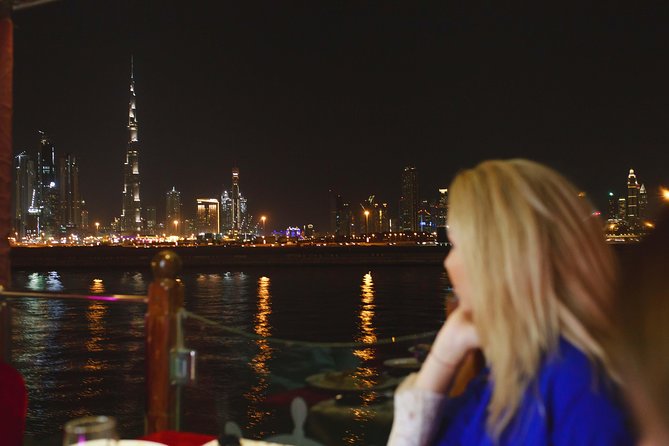 Dubai Luxury Canal Dinner Cruise with Optional Transfer - Dinner buffet, coffee, and the entertainment factor