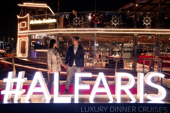 Dubai Luxury Canal Dinner Cruise with Optional Transfer - Drinks and add-ons: when the alcohol package makes sense