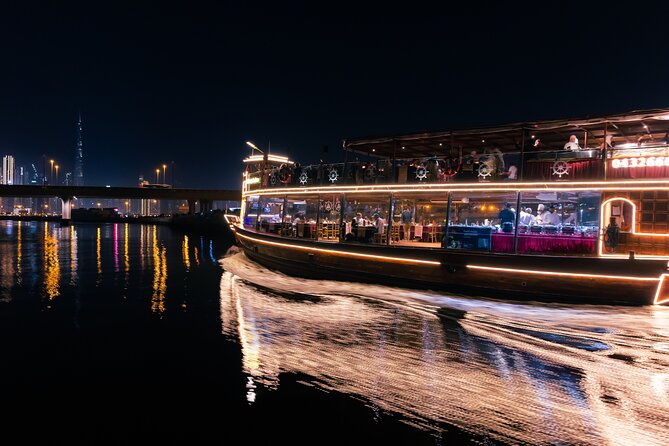 Dubai Luxury Canal Dinner Cruise with Optional Transfer - Hotel transfers, timing, and avoiding dock stress