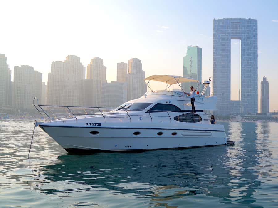 Dubai: Luxury Private 50 FT Yacht Cruise + Optional Sushi - Small rules to know so you do not lose time