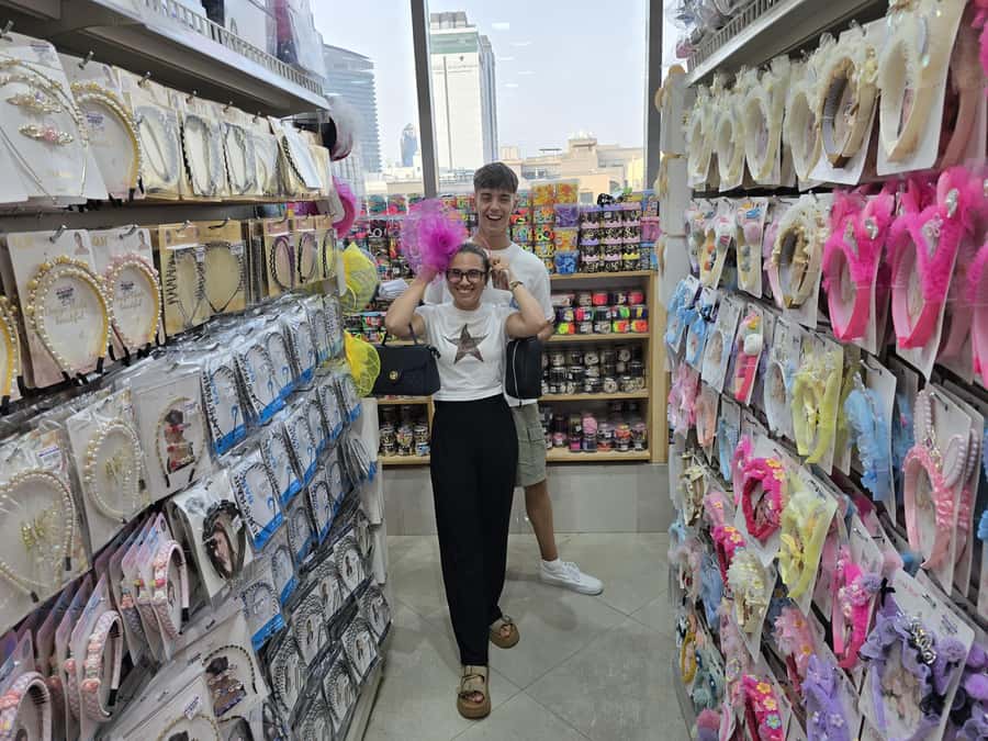 Dubai: Magic & Secret new Shopping Tour - Starting Point At ADCB Metro, Red Scarf, and a 5 PM Rhythm