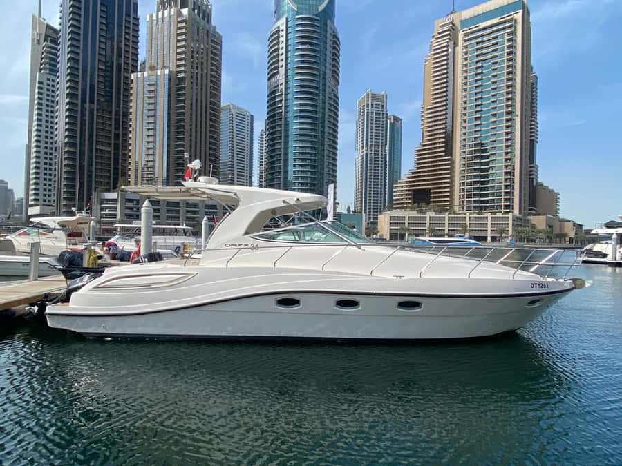 Dubai Marina: 2-Hour Mini Yacht Ride - What the mini yacht feels like in real life
