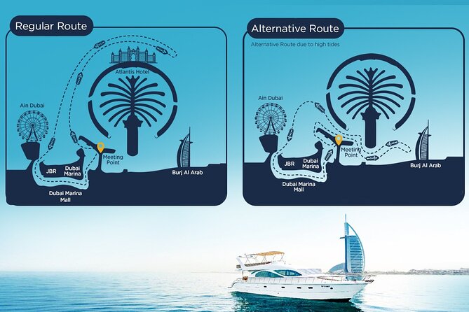 Dubai Marina 2 Hour Sunset Yacht Tour with Alcoholic Drinks - Timing and weather: why your sunset might be partially different