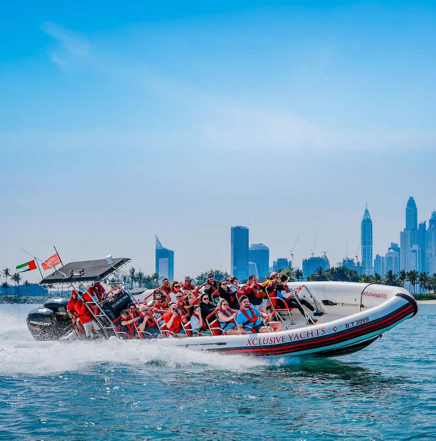 Dubai: Marina, Atlantis, Palm & Burj Al Arab Speedboat Tour - Dubai Marina to Jumeirah Beach: The Fast Start and the First Photo Wave