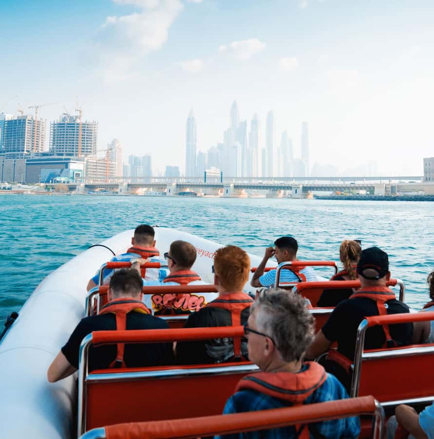 Dubai: Marina, Atlantis, Palm & Burj Al Arab Speedboat Tour - Palm Jumeirah: Why Riding It Works Better Than Driving It
