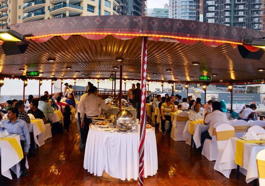 Dubai Marina Dinner Cruise with Live Entertainment(Al Wasl) - Upper Deck vs Lower Deck: Choose Your Comfort and Photos
