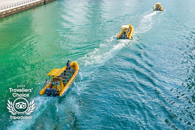 Dubai Marina Guided Sightseeing High-Speed Boat Tour - Zooming Past JBR and Jumeirah Beach Views From the Sea