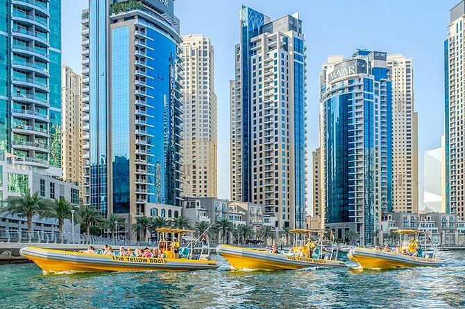 Dubai Marina Guided Sightseeing High-Speed Boat Tour - Burj Al Arab From Its Own Island: Icon Views at Water Level
