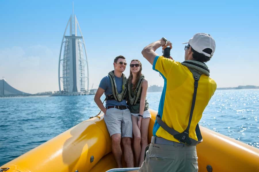 Dubai Marina: Guided Sightseeing Tour by Speedboat - Dubai Marina From the Water, Not the Usual Angles