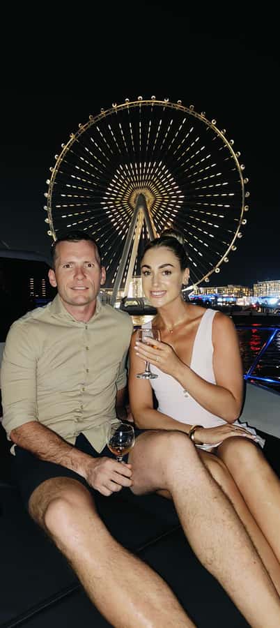 Dubai Marina luxury Yacht Tour: AinDubai,JBR &Harbour(1Hour) - Ain Dubai Stop: World-Record Ferris Wheel From a Sea Vantage Point