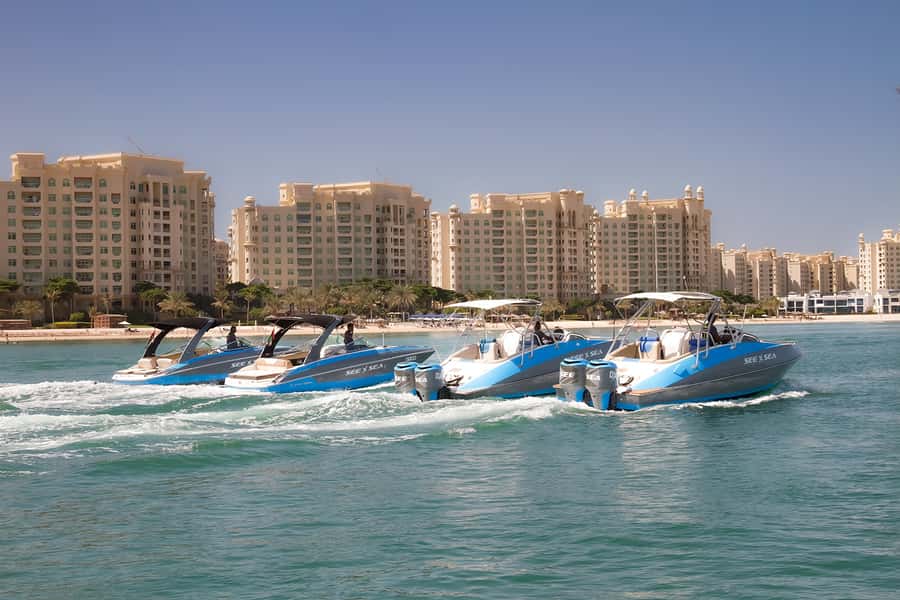 Dubai: Marina Private Boat Tour & Palm Jumeirah Sightseeing - From Ain Dubai to Atlantis: What You’ll See From the Water