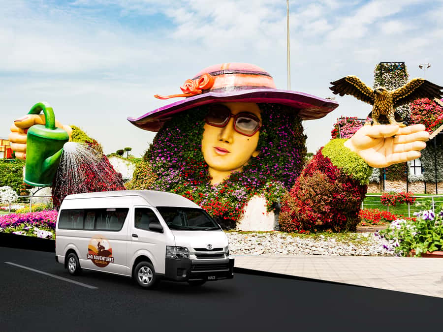 Dubai: Miracle Garden Entry Ticket with Hotel Transfer - Airbus A380 in Flowers: The Big Wow Stop