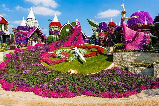 Dubai: Miracle Garden Tickets with Round-trip Transfer - Pickup, transfer time, and the smooth start to your day