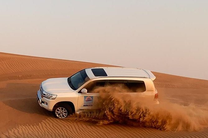 Dubai Morning Desert Safari: Camel Ride & Sandboarding! - Arrival at Lahbab: red dunes, camel ride, and your first photos