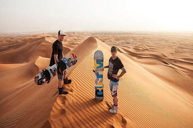 Dubai: Morning Desert Safari with Camel Ride & Sandboarding - Tire deflation, then dune bashing: the part with real momentum