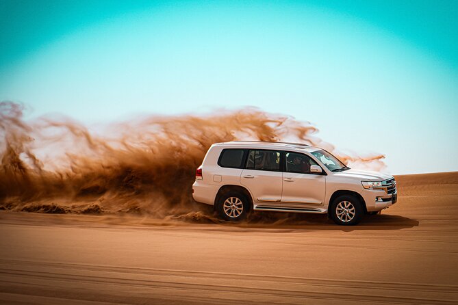 Dubai Morning Evening Desert Safari,Sand boarding and Camel ride - Getting To Lehbab: Fast Desert Access From Dubai City Limits
